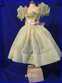 Vintage 20 Madame Alexander Cissy doll dress #2142 1958