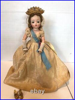 Vintage 21 Madame Alexander Cissy Queen Elizabeth Coronation Doll