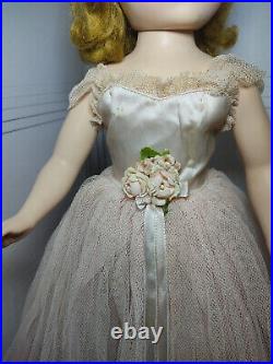 Vintage 50's Madame Alexander Maggie Faced Bridesmaid Doll 17 Rare