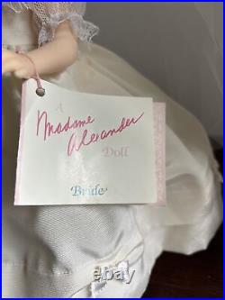 Vintage 60's Madame Alexander Bride Doll With Vail