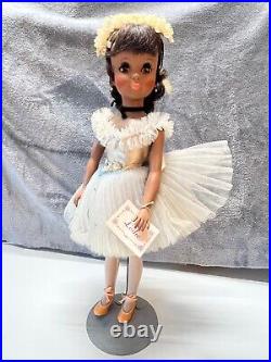 Vintage 70s Madame Alexander 17 Leslie Ballerina #1615 (1970) Rare AA