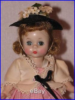 Vintage 8 Madame Alexander Doll Marked ALEX