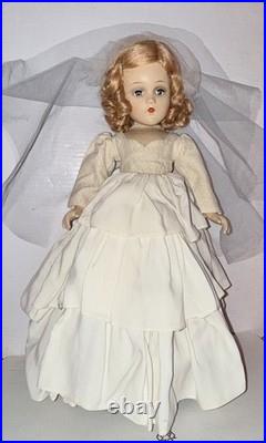 Vintage Antique WENDY ANN BRIDE 1930s COMPOSITION MADAME ALEXANDER Doll
