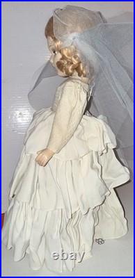 Vintage Antique WENDY ANN BRIDE 1930s COMPOSITION MADAME ALEXANDER Doll