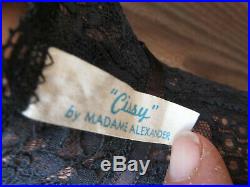 Vintage Cissy Doll by Madame Alexander 21 Stockings Heels Teddy Ring & Hairnet