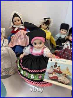 Vintage Collectible Madame Alexander Dolls International Dolls Set Of 11 W6