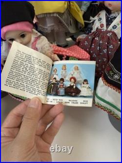 Vintage Collectible Madame Alexander Dolls International Dolls Set Of 11 W6