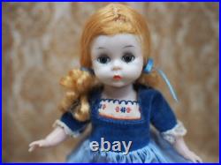 Vintage Doll MADAME ALEXANDER NEW YORK Girls in European folk costumes withStand