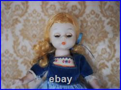 Vintage Doll MADAME ALEXANDER NEW YORK Girls in European folk costumes withStand
