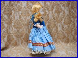 Vintage Doll MADAME ALEXANDER NEW YORK Girls in European folk costumes withStand