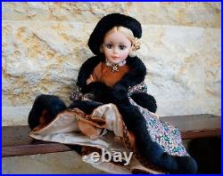 Vintage MADAME ALEXANDER 21 Inch Collectible Doll NATASHA with Original Outfit