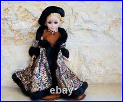 Vintage MADAME ALEXANDER 21 Inch Collectible Doll NATASHA with Original Outfit
