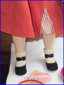 Vintage MADAME ALEXANDER BINNIE WALKER 18 DOLL EXCELLENT orig Tag Hat Box W Acc