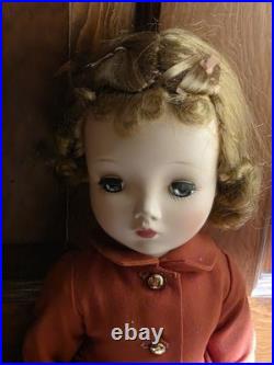 Vintage MADAME ALEXANDER BINNIE WALKER 18 DOLL EXCELLENT orig Tag Hat Box W Acc