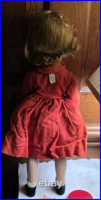 Vintage MADAME ALEXANDER BINNIE WALKER 18 DOLL EXCELLENT orig Tag Hat Box W Acc