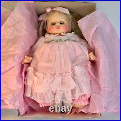 Vintage MADAME ALEXANDER Pussy Cat Baby Doll Original Outfit 1977 With Box Blonde