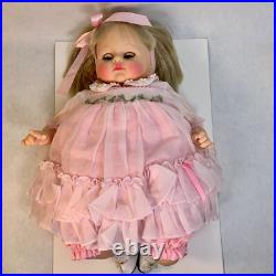 Vintage MADAME ALEXANDER Pussy Cat Baby Doll Original Outfit 1977 With Box Blonde