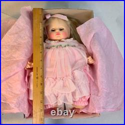 Vintage MADAME ALEXANDER Pussy Cat Baby Doll Original Outfit 1977 With Box Blonde