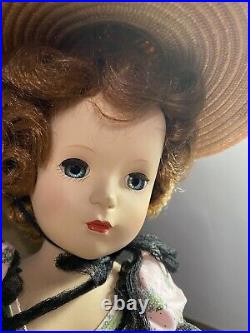 Vintage MARGARET 1953 GLAMOUR GIRL PICNIC DAY Madam ALEXANDER 18 RARE BEAUTY