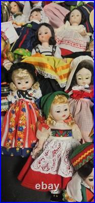 Vintage Madam Alexander Doll Dolls Of The World 8 Inch Lot Of 21