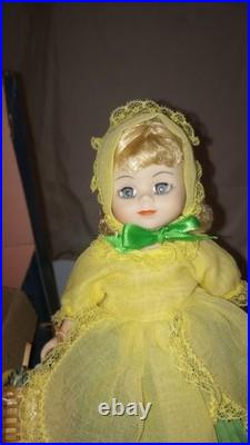 Vintage Madame Alexander 10-Doll Estate Collect Lot-21 Scarlett O'Hara and more