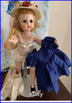 Vintage Madame Alexander 11 Lissy Doll, Hat And Shoes, Teddy