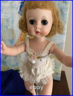 Vintage Madame Alexander 11 Lissy Doll, Hat And Shoes, Teddy