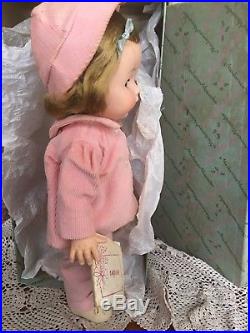 Vintage Madame Alexander 14 Caroline Kennedy Doll 1961, Original box, hangtag