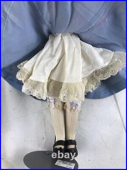 Vintage Madame Alexander 18 Alice In Wonderland Composition Doll Tagged Outfit