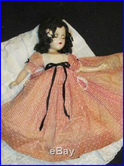Vintage Madame Alexander 18 Scarlett O'Hara Doll, Original Gown & Dress Tag