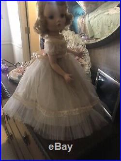 Vintage Madame Alexander 18 Winnie Binnie Wedding Bride Doll