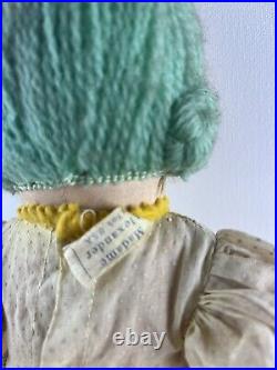 Vintage Madame Alexander 1939 Cloth 14 Belle Brummel Bunny, Hard to Find