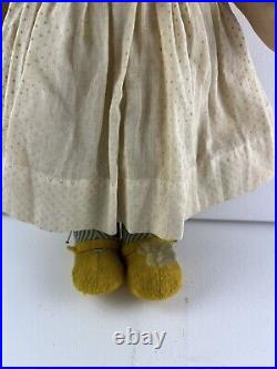Vintage Madame Alexander 1939 Cloth 14 Belle Brummel Bunny, Hard to Find