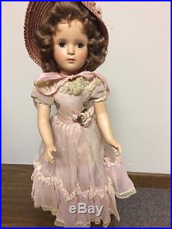 Vintage Madame Alexander 1949 MARGARET ROSE 18 Doll in Original GOWN Bridesmaid