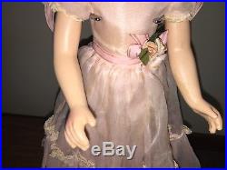 Vintage Madame Alexander 1949 MARGARET ROSE 18 Doll in Original GOWN Bridesmaid