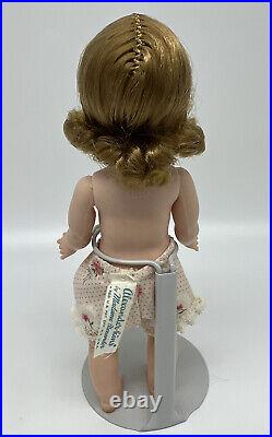 Vintage Madame Alexander 1950's Doll Bend Knee Walker 8 IN Doll Hard Plastic