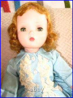 Vintage Madame Alexander 20 CISSY DOLL in Tagged Dress All ORIG. 1957