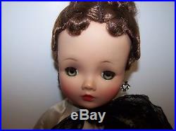 Vintage Madame Alexander 20 Cissy Doll In Original Tagged Theater Date Outfit