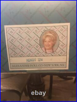 Vintage Madame Alexander 21 Portrait Doll Midnight #2256 with Original Box