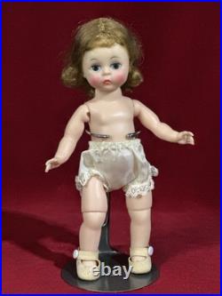 Vintage Madame Alexander 8 Doll Wendy Kin BLW Tagged Bride Dress
