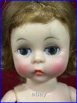 Vintage Madame Alexander 8 Doll Wendy Kin BLW Tagged Bride Dress