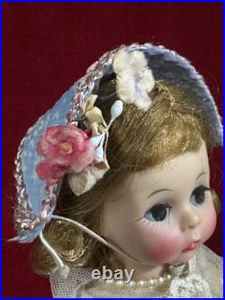 Vintage Madame Alexander 8 Doll Wendy Kin BLW Tagged Bride Dress