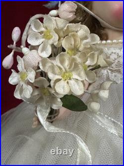 Vintage Madame Alexander 8 Doll Wendy Kin BLW Tagged Bride Dress