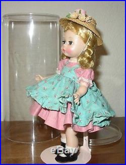 Vintage Madame Alexander 8 Wendy Kins Doll Bent Knees + Walker Pigtails
