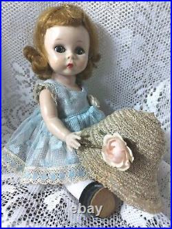 Vintage Madame Alexander Alex 7.5 Doll Moving Blue Eyes 1953