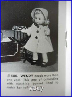 Vintage Madame Alexander Alexander-Kins Wendy Alex BKW Doll Dressed w Box