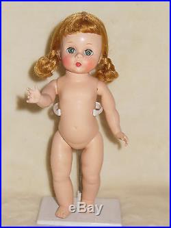Vintage Madame Alexander Alexanderkins Wendy Doll Fully Strung 1953 Vivid Face