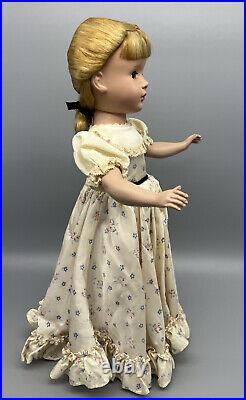 Vintage Madame Alexander Amy Little Women Doll 14 IN Tagged 1950's Hard Plastic