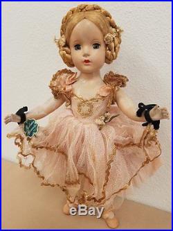 Vintage Madame Alexander Ballerina 14.5 Doll