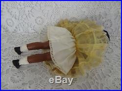 Vintage Madame Alexander Black Cynthia Walker Doll, 50's, Tagged/All Original, EC